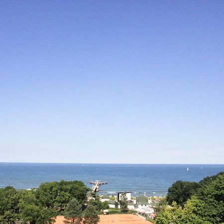 Haus Blick zur See FeWo 06 Gartennutzung, Meerblick, Sauna- und Schwimmbadnutzung im AHOI Sellin Goehren  Exterior foto