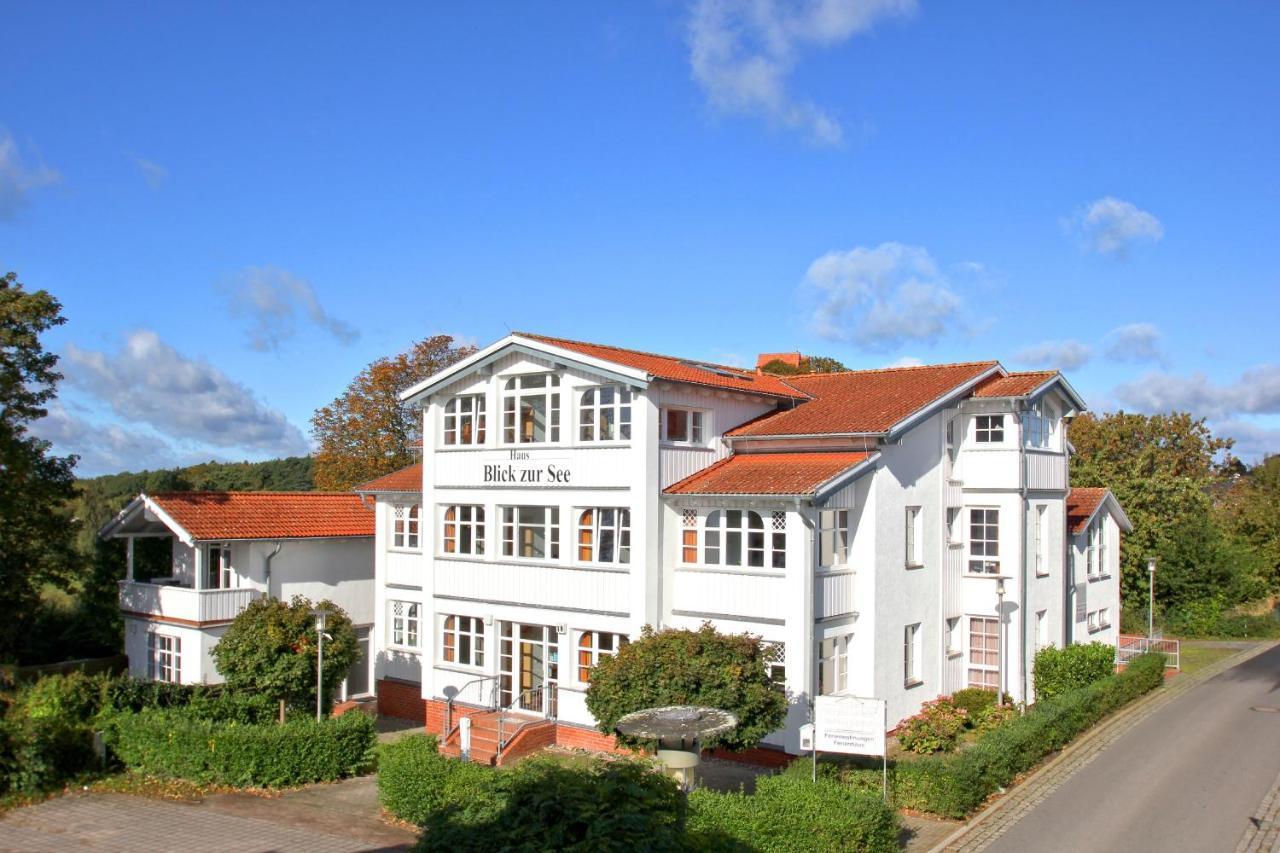 Haus Blick zur See FeWo 06 Gartennutzung, Meerblick, Sauna- und Schwimmbadnutzung im AHOI Sellin Goehren  Exterior foto